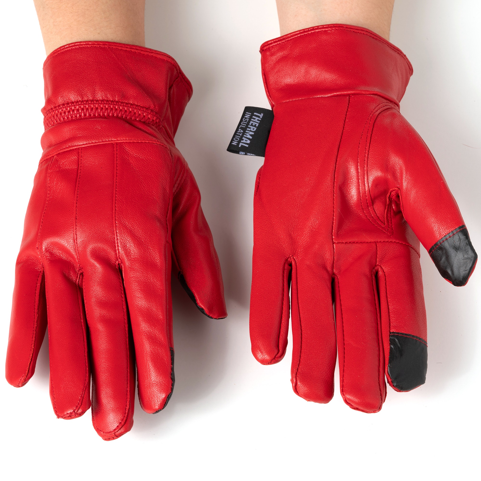 Alpine Swiss Womens Touch Screen Gloves Leather Phone Texting Glove